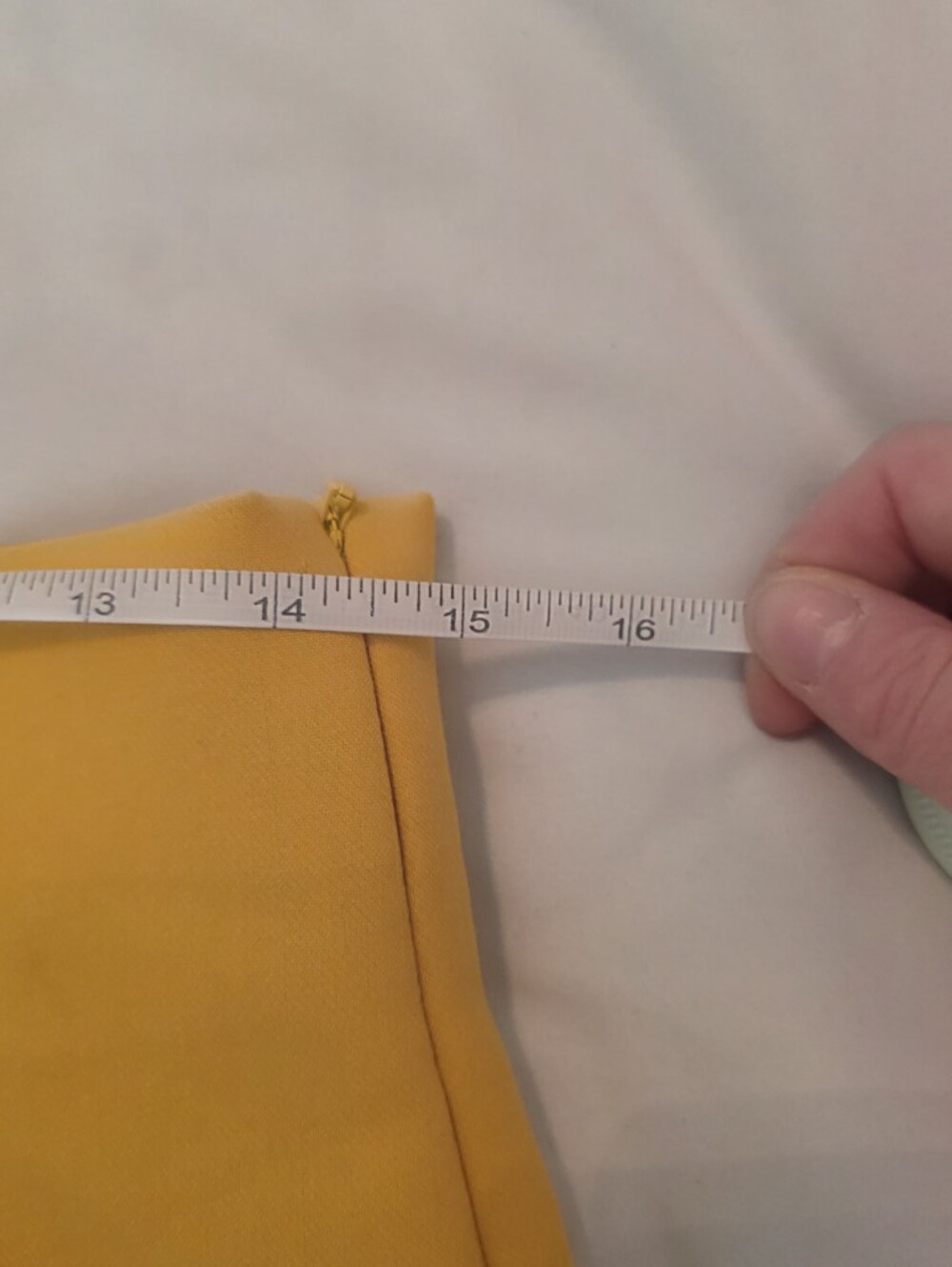 Zara New Yellow Trousers L Office Business Casual - Picture 5 of 10